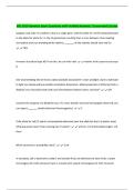 BSC 2010 Genetics Exam Questions with Verified Answers&vert; Guaranteed Success