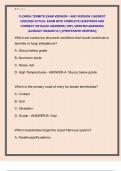 FLORIDA TERMITE EXAM VERSION 1 AND VERSION 2 NEWEST  2025&sol;2026 ACTUAL EXAM WITH COMPLETE QUESTIONS AND  CORRECT DETAILED ANSWERS &lpar;100&percnt; VERIFIED ANSWERS&rpar;  &vert;ALREADY GRADED A&plus;&vert; &vert;&vert;PROFESSOR VERIFIED&vert;&vert; 