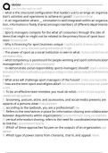 MASM Exam Questions and Answers 100&percnt; Pass &vert;Verified & Updated&vert;ACTUAL 2025&sol;2026 Cheat Sheet
