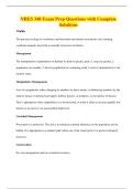 NRES 348 Exam Prep Questions with Complete Solutions
