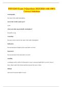 PHYS203 Exam 3-Questions 2025&sol;2026 with 100&percnt; Correct Solutions