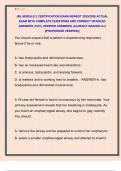 JBL MODULE 2 CERTIFICATION EXAM NEWEST 2025&sol;2026 ACTUAL  EXAM WITH COMPLETE QUESTIONS AND CORRECT DETAILED  ANSWERS &lpar;100&percnt; VERIFIED ANSWERS&rpar; &vert;ALREADY GRADED A&plus;&vert;  &vert;&vert;PROFESSOR VERIFIED&vert;&vert;