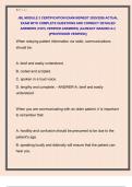 JBL MODULE 3 CERTIFICATION EXAM NEWEST 2025&sol;2026 ACTUAL  EXAM WITH COMPLETE QUESTIONS AND CORRECT DETAILED  ANSWERS &lpar;100&percnt; VERIFIED ANSWERS&rpar; &vert;ALREADY GRADED A&plus;&vert;  &vert;&vert;PROFESSOR VERIFIED&vert;&vert; 