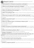 Biology 181 - Exam &num;4 Exam Questions and Answers 100&percnt; Pass &vert;Verified & Updated&vert;ACTUAL 2025&sol;2026 Cheat Sheet