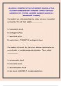 JBL MODULE 5 CERTIFICATION EXAM NEWEST 2025&sol;2026 ACTUAL  EXAM WITH COMPLETE QUESTIONS AND CORRECT DETAILED  ANSWERS &lpar;100&percnt; VERIFIED ANSWERS&rpar; &vert;ALREADY GRADED A&plus;&vert;  &vert;&vert;PROFESSOR VERIFIED&vert;&vert; 
