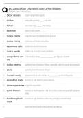 COMPLETE-&colon;&colon;BSC 2086 Exams&vert; All lesson Questions and Answers 