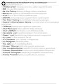 STCW Standards for Seafarer Training and Certification Exam Questions and Answers 100&percnt; Pass &vert;Verified & Updated&vert;ACTUAL 2025&sol;2026 Cheat Sheet