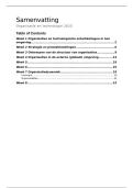 Samenvatting Organisatie en Technologie &ndash; Rijksuniversiteit Groningen - Bedrijfskunde - 1e jaar