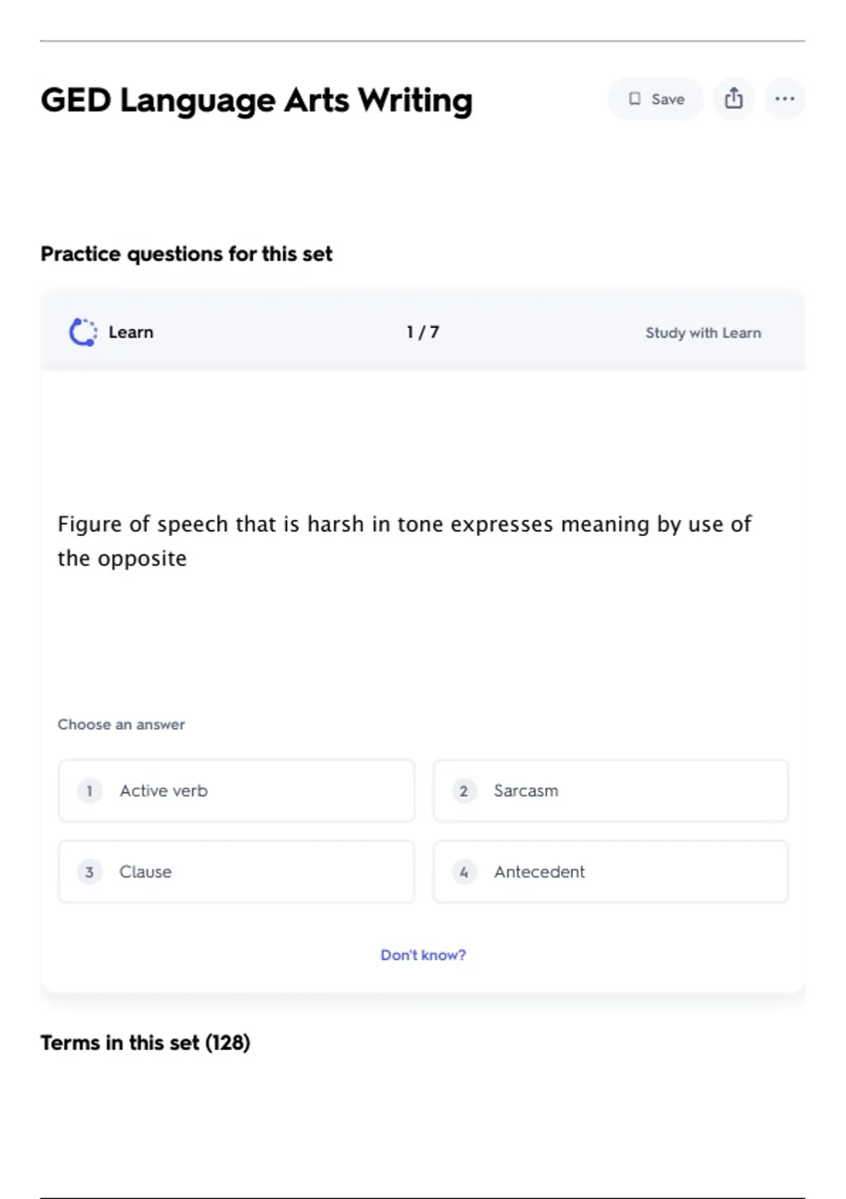 GED Language Arts Writing Exam Questions and Answers 100% Pass ...