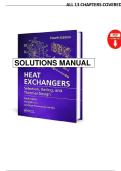 Solution Manual for Heat Exchangers&colon; Selection&comma; Rating&comma; and Thermal Design &lpar;4th Edition&rpar; by Sad&inodot;k Kaka&ccedil;&comma; Hongtan Liu&comma; and Anchasa Pramuanjaroenkij