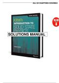Solution Manual for Introduction to Solid State Physics &lpar;9th Edition&rpar; by Charles Kittel