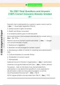 Kin 2501 Final Questions and Answers  &lpar;100&percnt; Correct Answers&rpar; Already Graded  A&plus; 