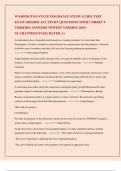 WASHINGTON STATE INSURANCE STUDY GUIDE TEST EXAM 2025&sol;2026 ALL STUDY QUESTIONS WITH CORRECT VERIFIED ANSWERS NEWEST VERSION 100&percnt; GUARANTEED PASS &vert; RATED A&plus;
