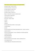 HNF 471 Exam 2 Questions and Answers Latest Update 2025-2026