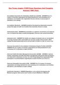 Key Terms chapter 4 EHR Exam Questions And Complete Answers 100&percnt; Pass 