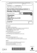 Pearson Edexcel International GCSE &lpar;9&ndash;1&rpar; Chemistry UNIT&colon; 4CH1 Science &lpar;Double Award&rpar; 4SD0 PAPER&colon; 1CR &lpar;  4CH1&sol;1CR 4SD0&sol;1CR &rpar; Summer 2025 &plus; Mark scheme