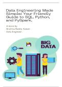 Data Engineering Made Simple: Your Friendly Guide to SQL, Python, and PySpark (2024) – Katam – PDF