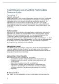 samenvatting hoorcolleges multimodale communicatie