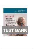 Test Bank for Advanced Health Assessment and Diagnostic Reasoning &lpar;5th Edition&rpar; by Jacqueline Rhoads and Sandra Wiggins Petersen  &vert; Complete NP Exam Prep 2025&ndash;2026