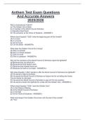 Anthem Test Exam Questions  And Accurate Answers  2025&sol;2026