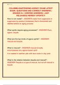 COLUMBIA BARTENDING AGENCY EXAM LATEST  EXAM &vert; QUESTIONS AND CORRECT ANSWERS &vert;  GRADED A&plus; &vert; VERIFIED ANSWERS &vert; JUST  RELEASED&vert;&vert; NEWEST UPDATE&excl;&excl;&excl;
