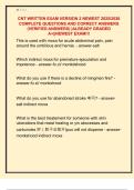 CNT WRITTEN EXAM VERSION 2 NEWEST 2025&sol;2026  COMPLETE QUESTIONS AND CORRECT ANSWERS  &lpar;VERIFIED ANSWERS&rpar; &vert;ALREADY GRADED  A&plus;&vert;&vert;NEWEST EXAM&excl;&excl;&excl; 