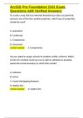 ArcGIS Pro Foundation 2101 Exam Questions with Verified Answers&period;docx