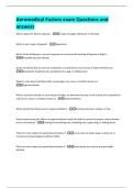 Aeromedical Factors exam Questions and  answers 