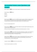 Aeromedical Factors exam Questions and  answers 