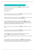 Aeromedical Questions and answers 