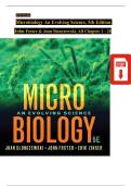 Test Bank for Microbiology&colon; An Evolving Science &lpar;5th Edition&rpar; by John Foster & Joan Slonczewski &ndash; Complete Chapters 1&ndash;28 with Exam Questions and Answers