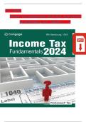 Test Bank for Income Tax Fundamentals 2025/2026 (42nd Edition) by Whittenburg & Gill – Complete Chapters 1–12 with Exam Questions and Answers