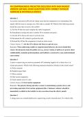 PN COMPREHENSIVE PREDICTOR 2023&sol;2024 WITH NGN NEWEST VERSION 180 REAL EXAM QUESTIONS WITH CORRECT DETAILED ANSWERS & RATIONALES &lpar;NEW&excl;&excl;&rpar;