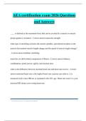 AEA certification exam 2026 Questions and Answers