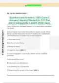 MH Practice Questions Exam 3  Questions and Answers &lpar;100&percnt; Correct  Answers&rpar; Already Graded A&plus;