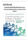 TEST BANK - Community and Public Health Nursing&colon; Evidence for Practice&comma; 4th Edition &lpar;DeMarco&rpar;&comma;&period; Chapters 1 - 25 &vert; All Chapters &vert; 2024&comma; with complete solutions&vert; latest edition