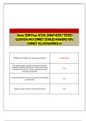 Xinnix SOAR Final ACTUAL EXAM&sol; MOSTLY TESTED QUESTIONS AND CORRECT DETAILED ANSWERS&vert; 100&percnt; CORRECT SOLUTIONS&sol;GRADE A&plus;