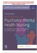 Varcarolis&rsquo; Essentials of Psychiatric Mental Health Nursing &lpar;5th Edition&rpar; &ndash; Chyllia D&period; Fosbre &ndash; Complete Test Bank with Answers for Evidence-Based Mental Health Care
