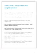 ITN 101 exam 1 nvcc questions with complete solutions