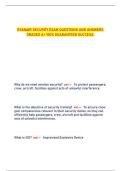Ryanair Security Exam &vert; Questions and Answers &vert; Complete A&plus; Aviation Security Study Guide for Guaranteed Success
