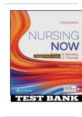Test Bank for Nursing Now&excl; &lpar;8th Edition&rpar; by Joseph T&period; Catalano &ndash; Verified Questions and Answers with Rationales