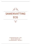 ECG - Samenvatting