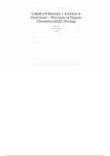 CHEM 219 Module 1&comma;2&comma;3&comma;4&comma;5&comma;6&comma;7 and 8 Principles of Organic Chemistry with Lab Latest 2024 Versions 100&percnt; Verified&semi; Portage Learning