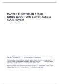 MASTER ELECTRICIAN 2 EXAM STUDY GUIDE &ndash; 2025 EDITION NEC & CODE REVIEW