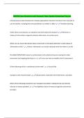 CBHCM Exam Questions and Answers&vert; New Update Guaranteed Success 