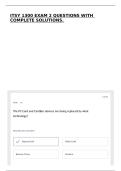 ITSY 1300 EXAM 2 QUESTIONS WITH COMPLETE SOLUTIONS&period;