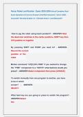 Fanuc Robot certification  Exam 2025-2026 Actual Complete Real  Exam Questions & Correct Answers &lpar;Verified Answers&rpar; &vert; Get It 100&percnt;  Accurate&excl;&excl; Already Graded  A&plus; &vert; Newest Exam &vert; Just Released&excl;&excl; 