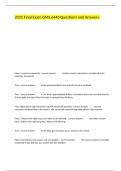 2025 Final Exam GMS 6440 Questions and Answers&period;