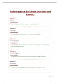 Radiology Exam back book Questions and Answers&period;