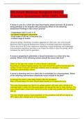 RN Adult Medical Surgical Online Practice Questions With 100&percnt; Pass